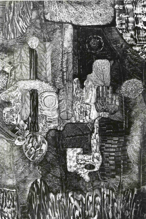 Prof. Otakar Zemina, akad. Malíř, Brno-Jiráskova 16 „Klášter na Via del Re“ olej, lepenka 72x51, 1969